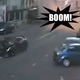 Illustration for article titled Watch a Nissan GT-R slam into parked cars at high speed